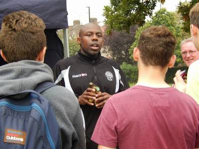 Basketball prize giving