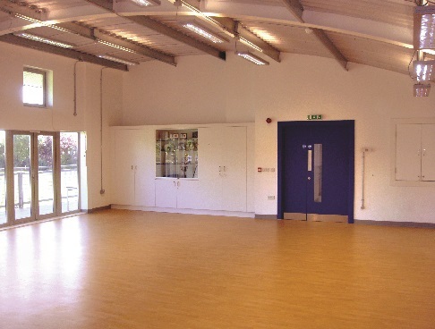 Community room in the Pavilion at North Sheen Rec
