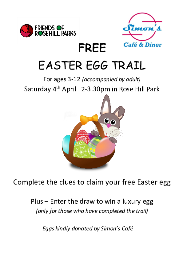 Easter Trail flyer 2026