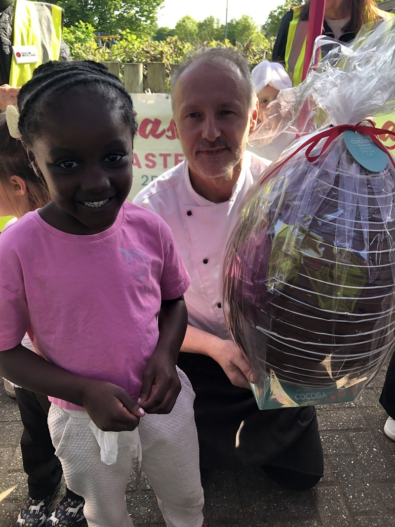 Kamailyh Grant won the giant egg