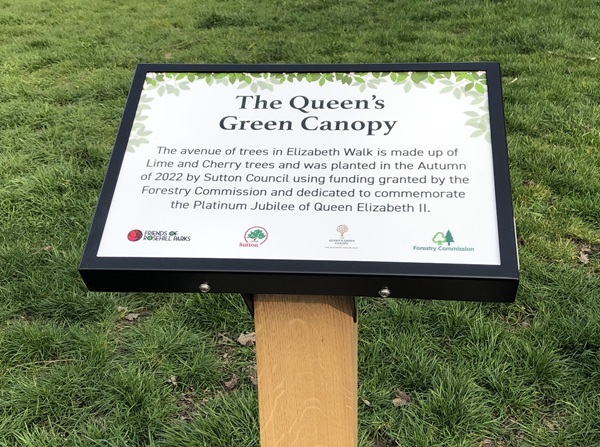 Description of naming Elizabeth Walk