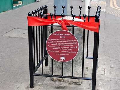 High Street Milestone