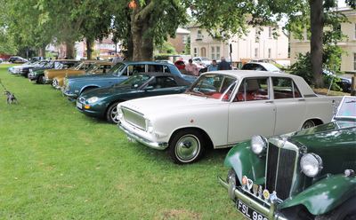 Classic cars display