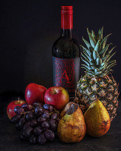 Fruit and wine