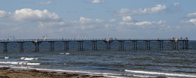 Wind on the pier