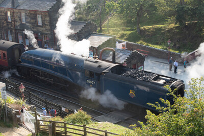 Sir Nigel Gresley at Goathland