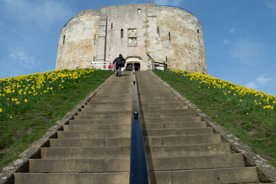 Cliffords Tower in Bloom