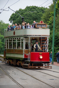 Trolley Bus at Beamish