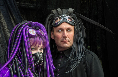 A Pair of Goths at Whitby