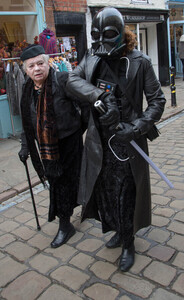 Darth Vader with his Mum