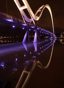 June - Infinity Bridge, Stockton on Tees by Tony Frith