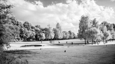 Infra red Golfers.