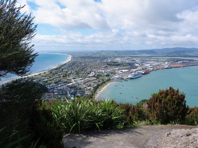 View from Mt Manganui, NZ