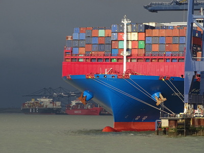 Storm Over Felixstowe