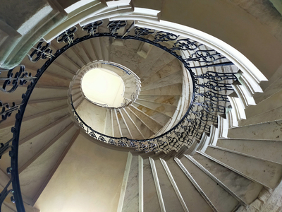 Staircase at Seaton Delaval Hall Part 1 winner by Stephen Gosling