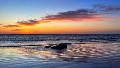 Part 1 winner: Sunrise and Ripples by Marion Hayhurst