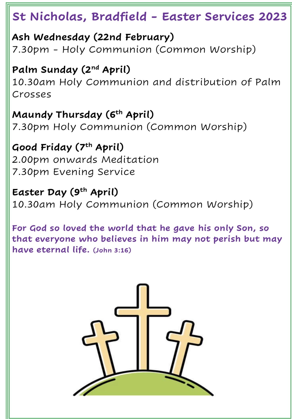 Easter Services