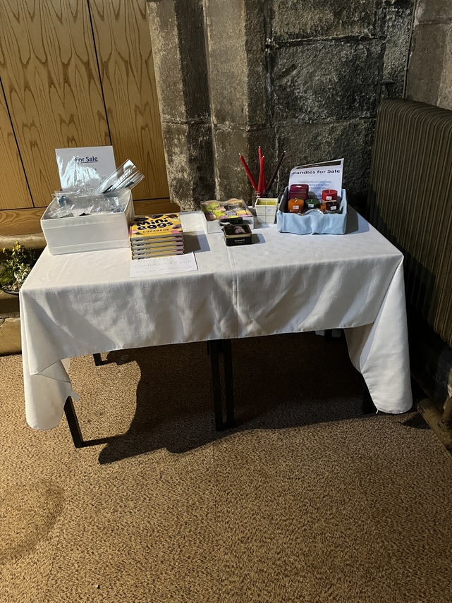 Fundraising Table