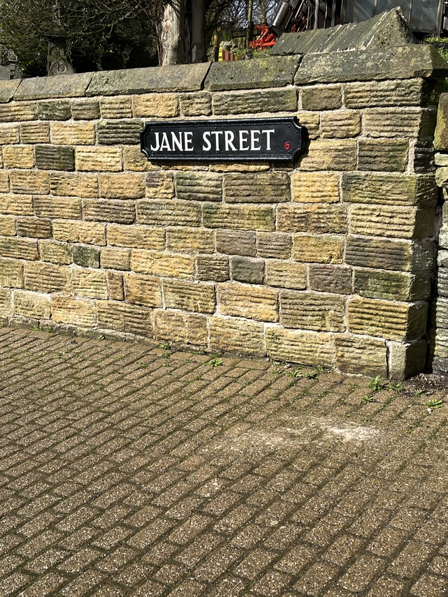 Jane Street sign 2