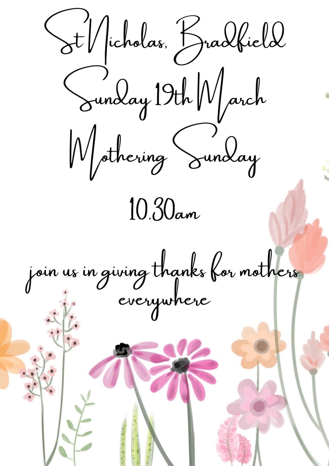 Mothering Sunday Service