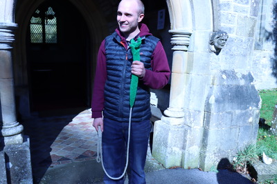 Opps! Broken rope at Wormhill