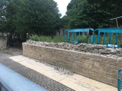 Coming down a row at a time