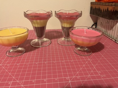 Sundae candles