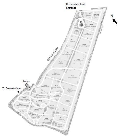 Burnley Cemetery as it is now