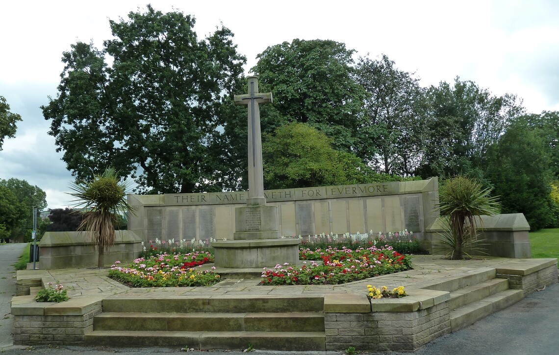 Burnley Cemetery World War 1 Memorial