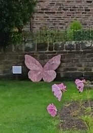 Butterfly sculpture
