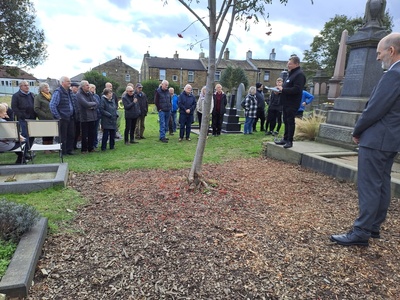 An interesting speech was given by Mr Simon Hardy, a volunteer of the 'Friends' entitled  ' The Past, The Present and The Future'. 