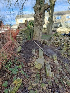 Plenty of stone to dig out and ground to level