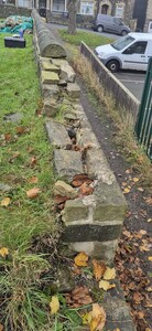 TASK1 - Repairs were needed to the top of this first section of wall