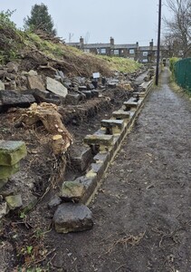 TASK3 – foundation stones being laid for this last section