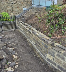 TASK5  - Last stretch of wall almost complete