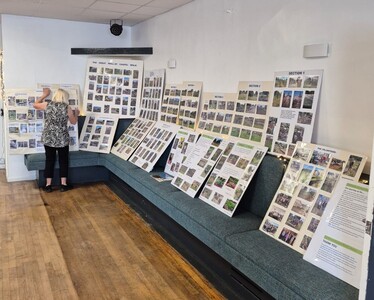 Information and photo exhibition