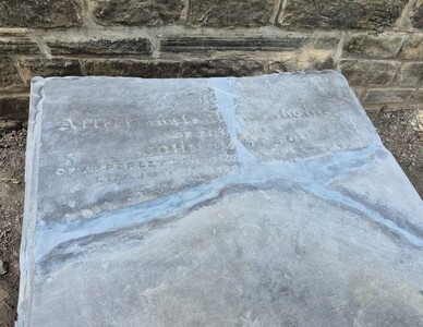 Bateson inscription - before