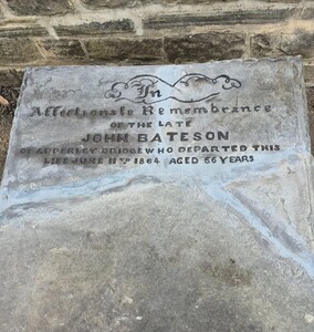 Bateson inscription - after restoration