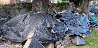 Pile of stone