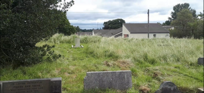 Section 5 with War grave August 2020