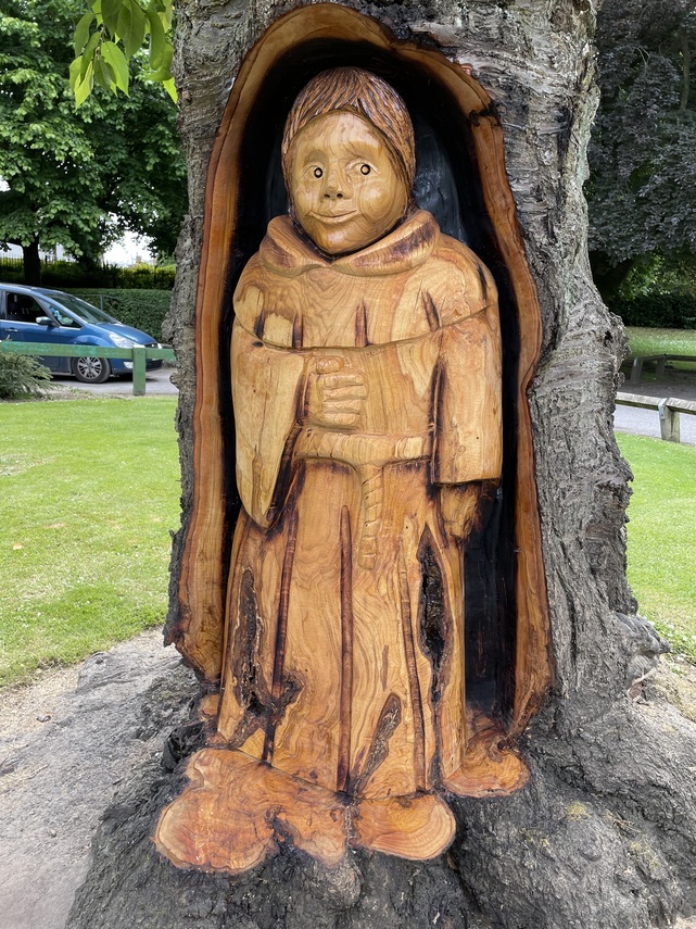 Friar new tree carving