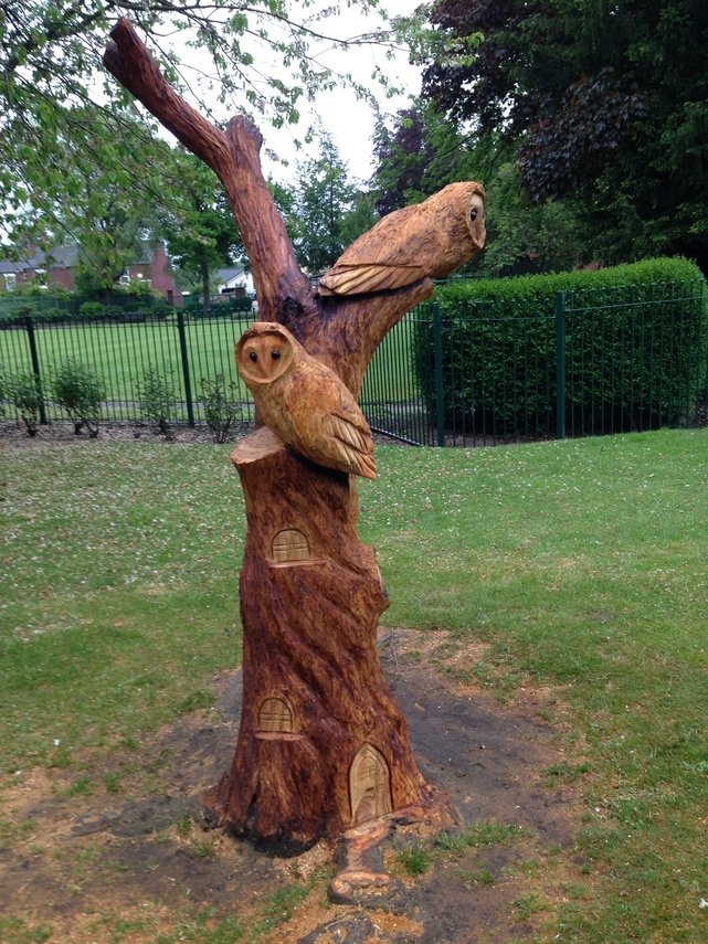 Tree Carving Owl 2