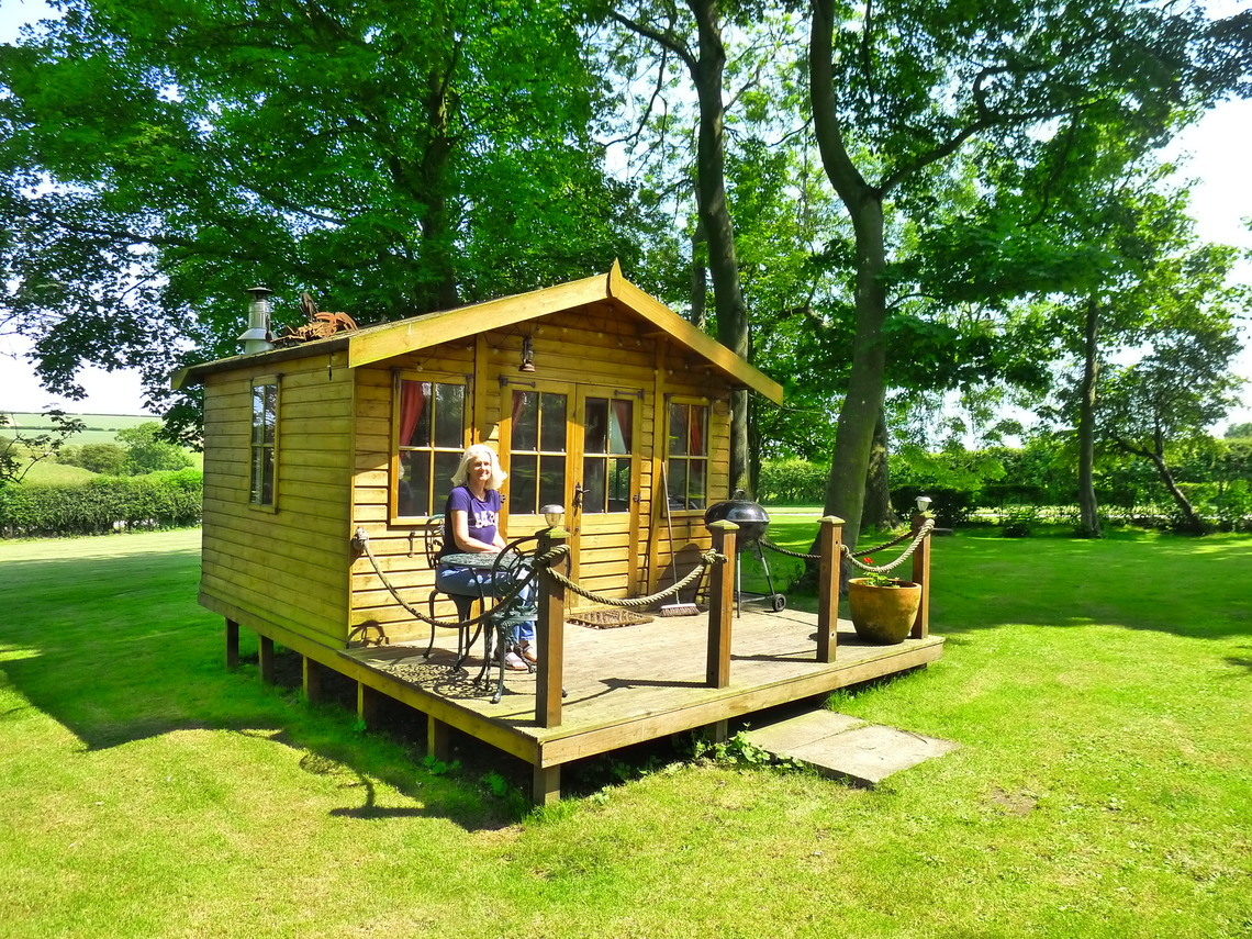 Dale Farm Holidays one of the cabins, Hunmanby