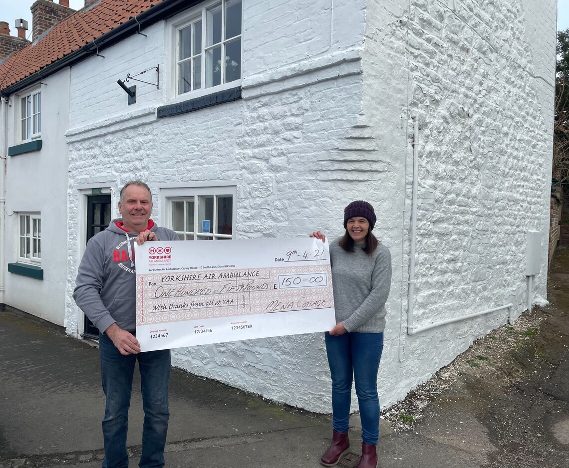 Mena Cottage, Yorkshire Air Ambulance Fund Raising