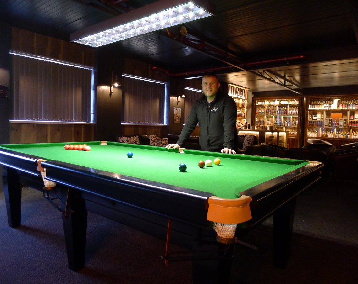 Accommodation, Whiskyside, Snooker Table, Orchard Farm Holiday Village