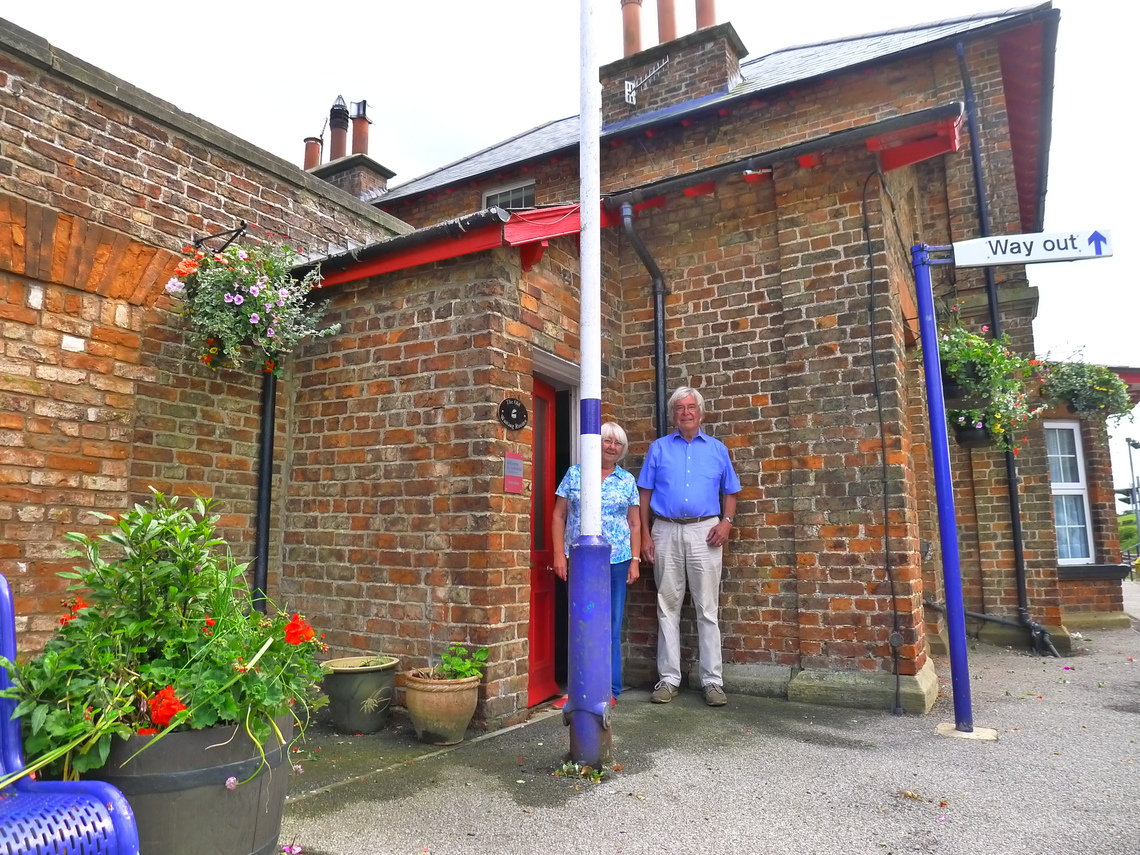 The Old Waiting Rooms at Hunmanby Railway Station
