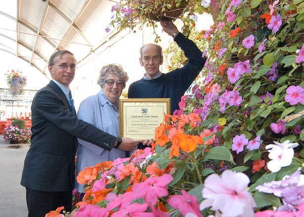Bridlington Station Buffet won many awards for their flowers display