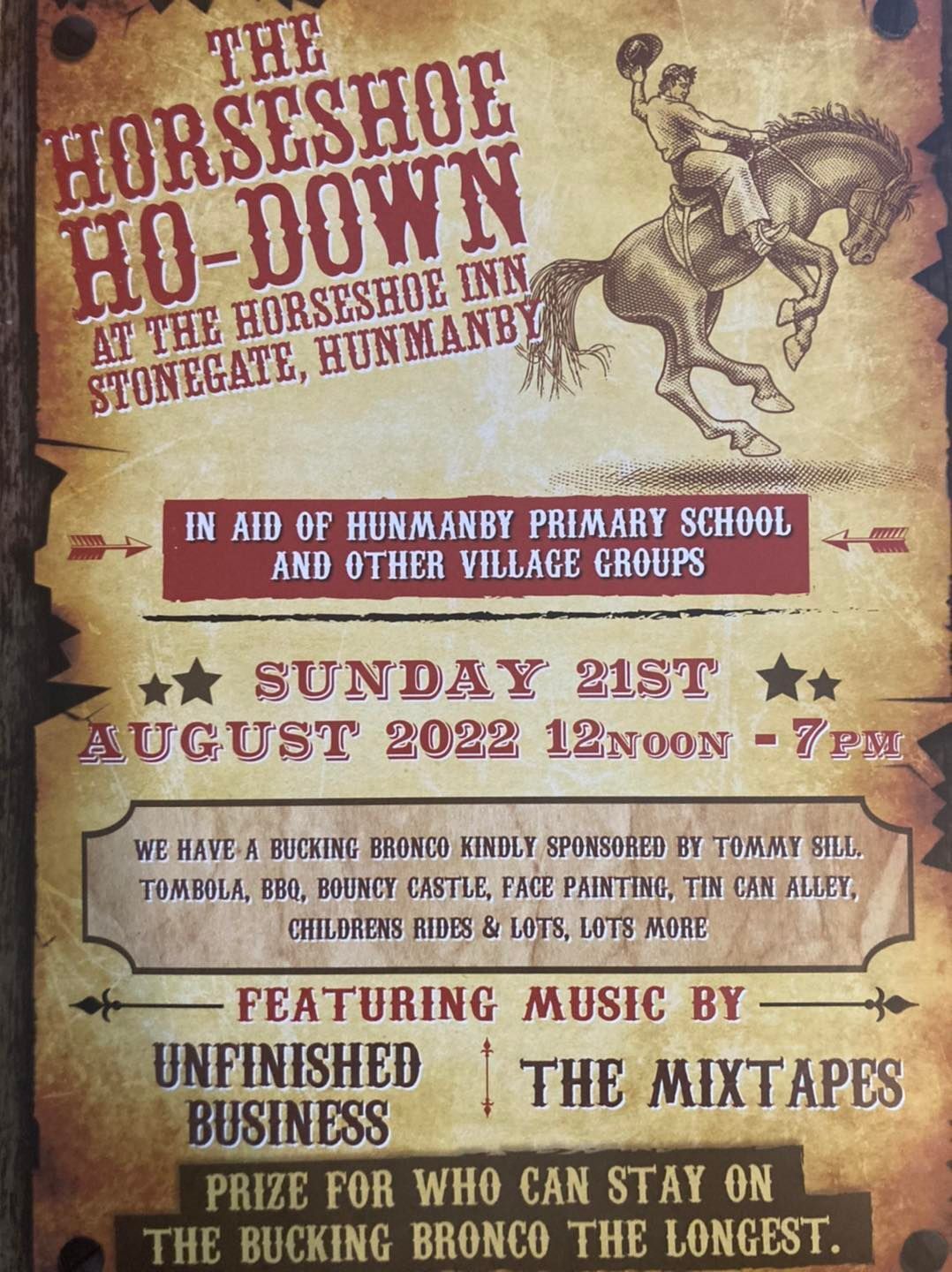 Bridlington Street, Horseshoe Ho-Down 2022