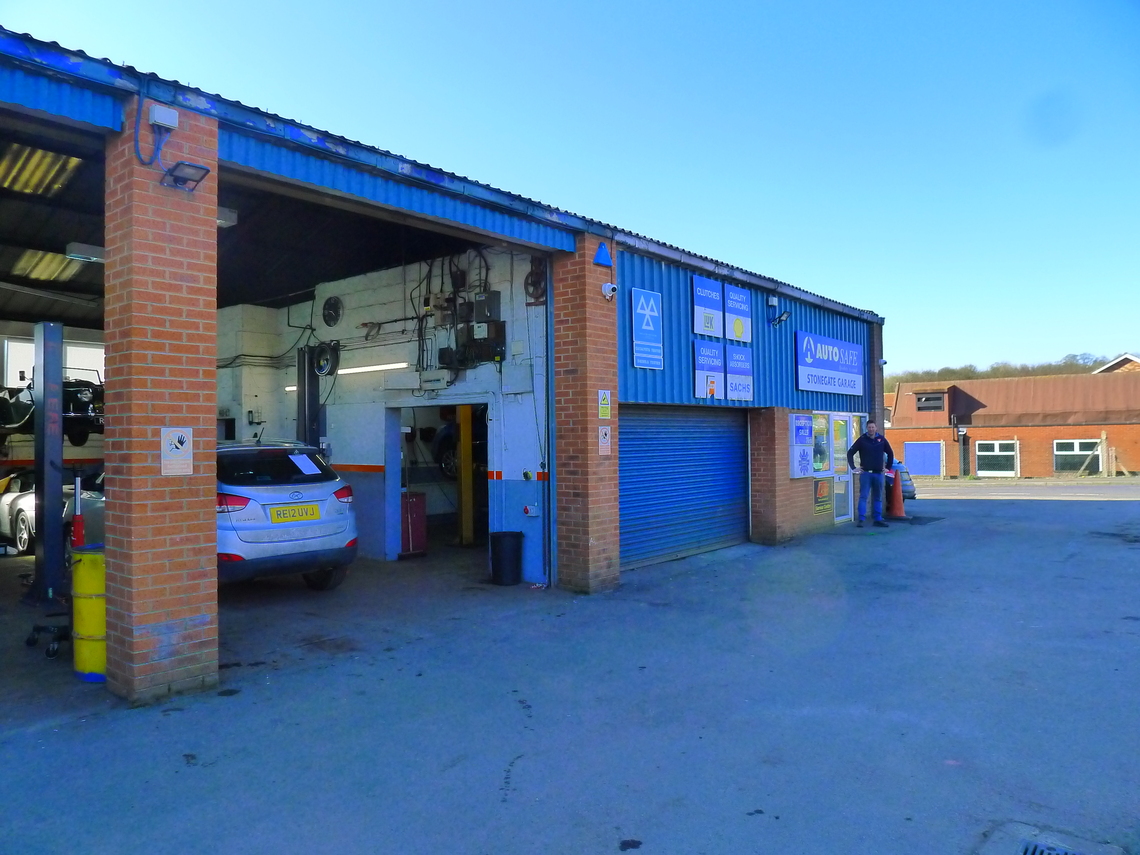 Andy at Stonegate Garage, Hungate Lane, Hunmanby