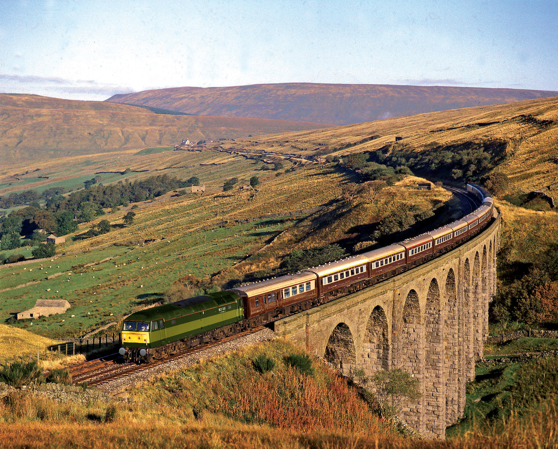 Charter Train, Statesman Rail Train, Settle & Carlisle Railway